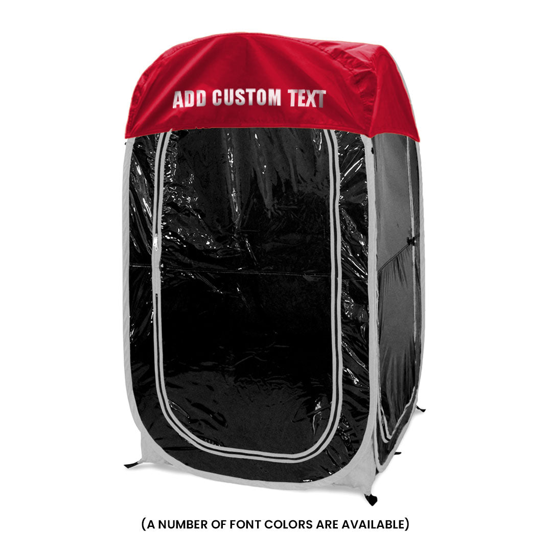 Red / Front (+$20), Red / Front & Back (+$35)